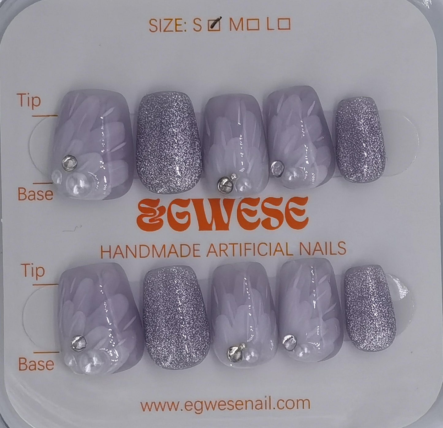 Lavender Frost Petals