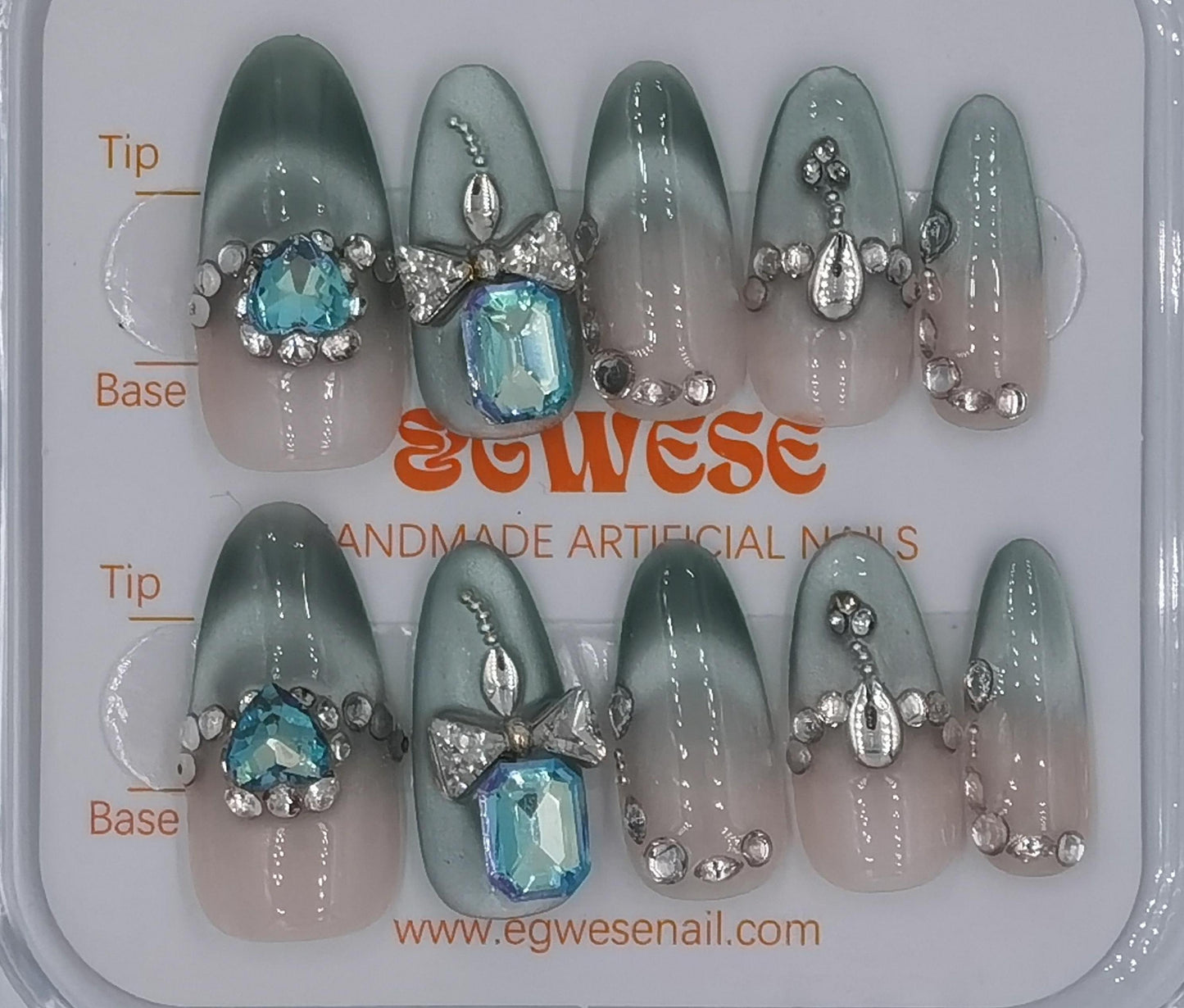 Mint Crystal Compass