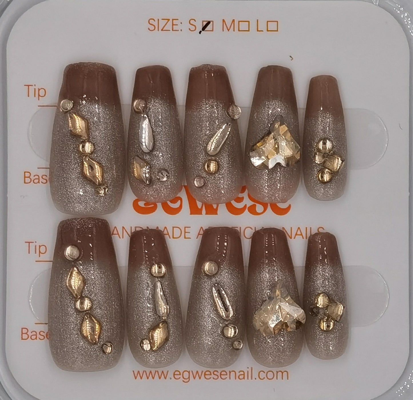 Golden Seashell Shimmer