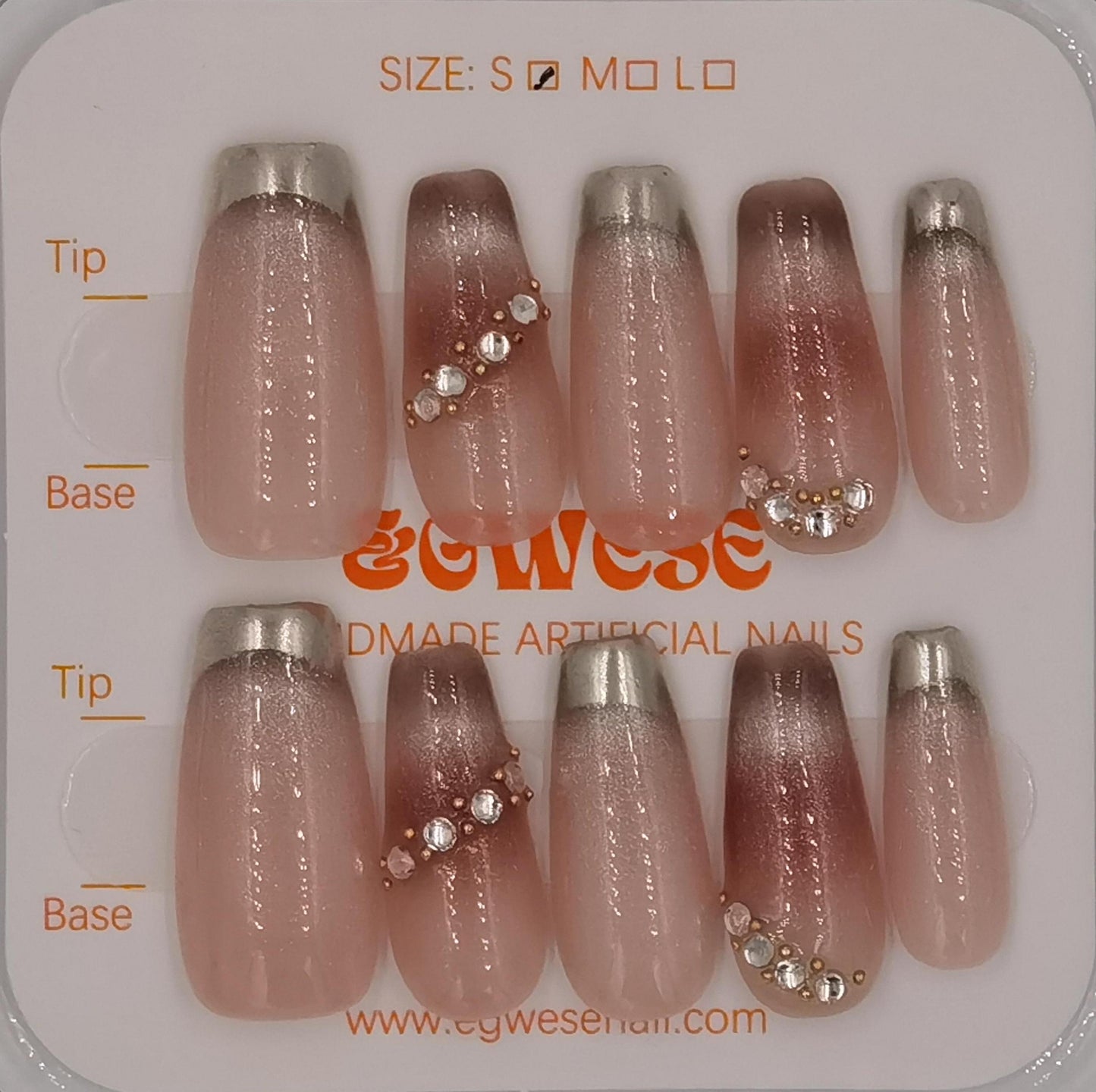 Bridal Blush Dreams-Long Coffin