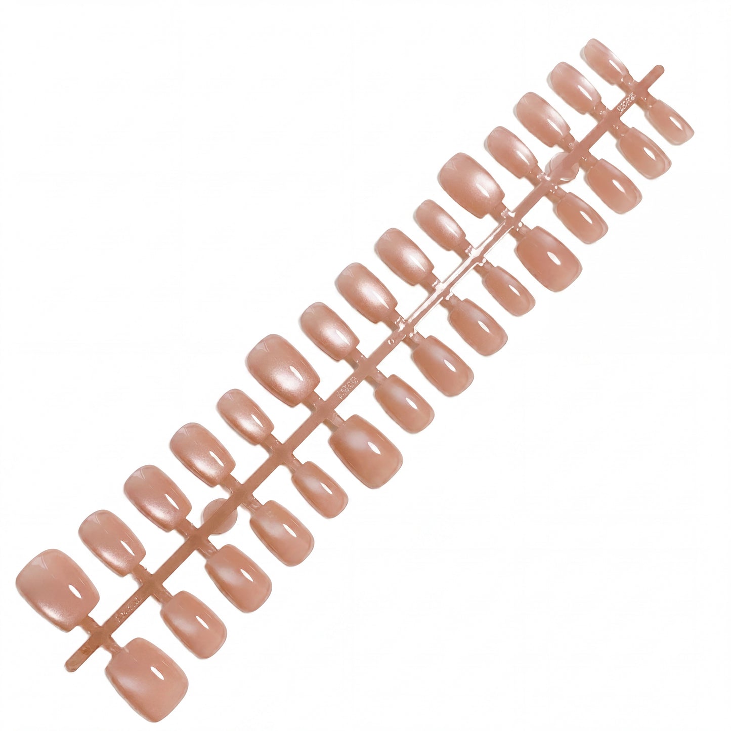 Egwesenail Short Square Press-on Nails - 772# Soft Petal Pink