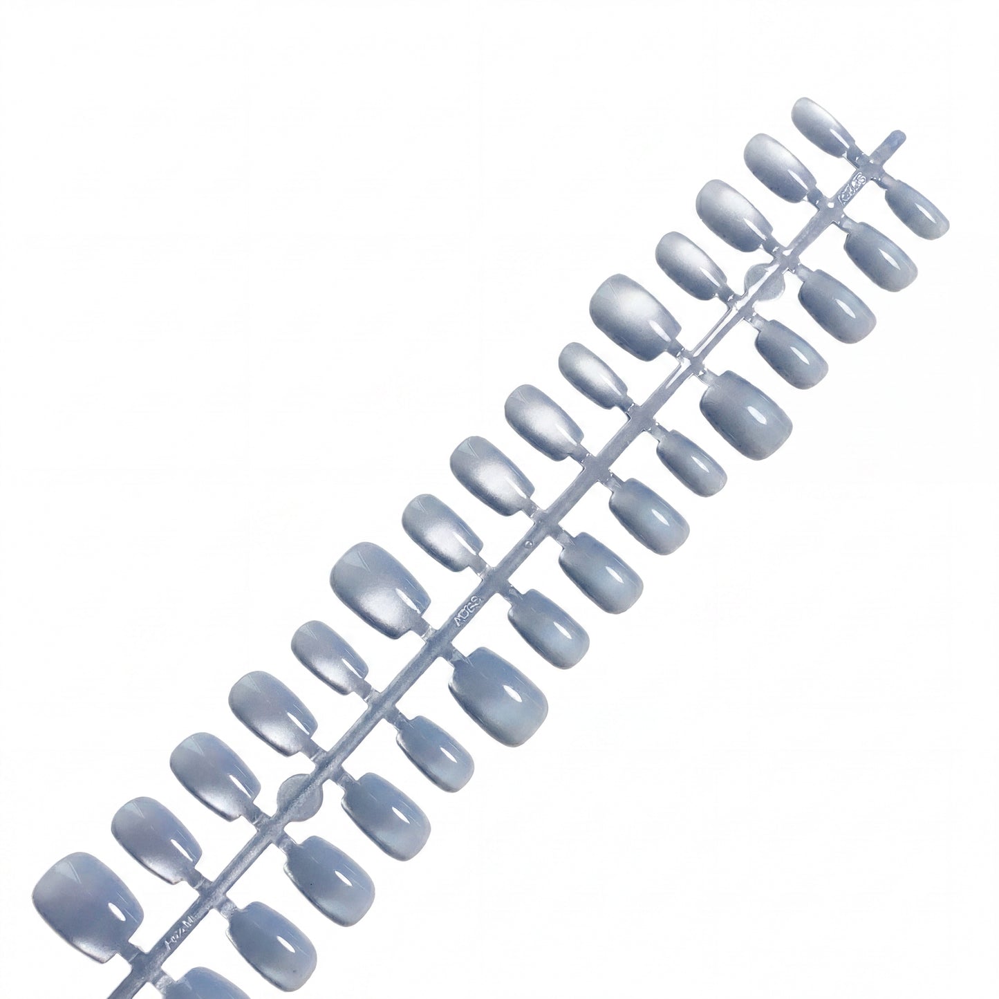 Egwesenail Short Square Press-on Nails - 776# Hazy Blue